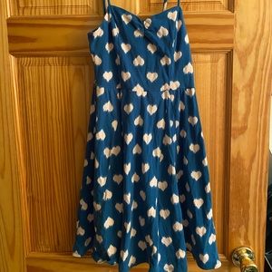 Blue sundress